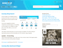 Tablet Screenshot of blog.boxedup.com